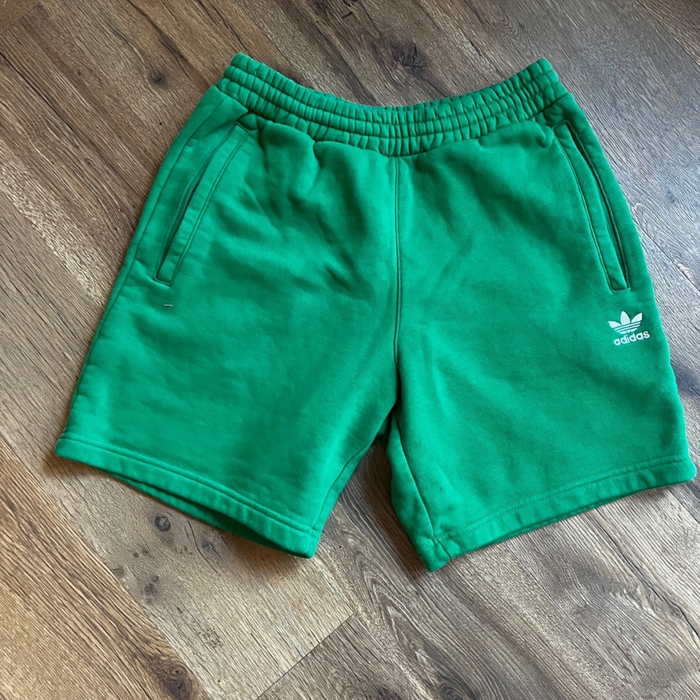 Women’s Small Adidas Green Soft Stretchy Athletic Shorts